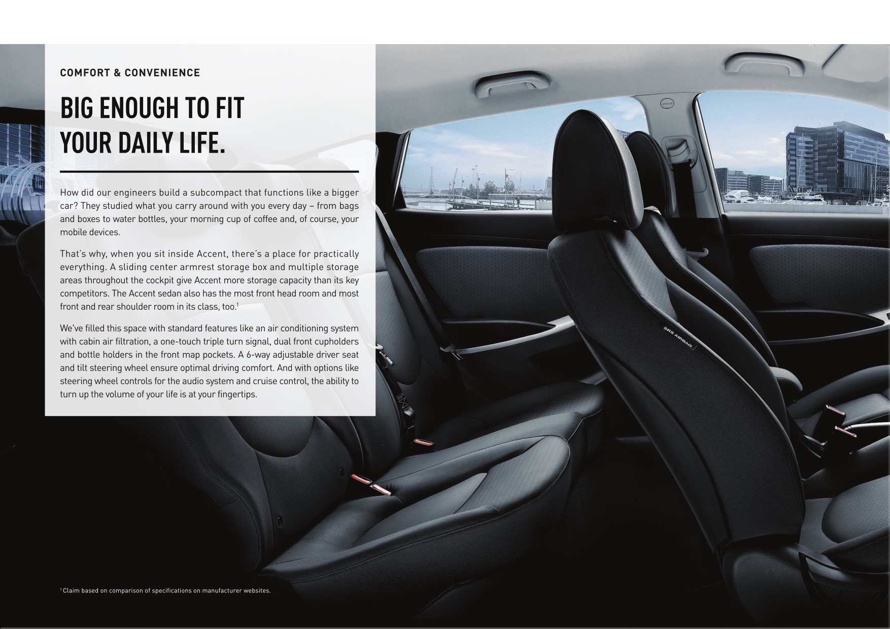 2017 Hyundai Accent Brochure Page 12